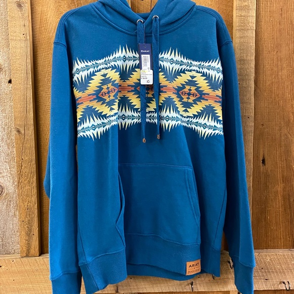 Ariat Tops - NWT Ariat Pendleton Cotton hoodie